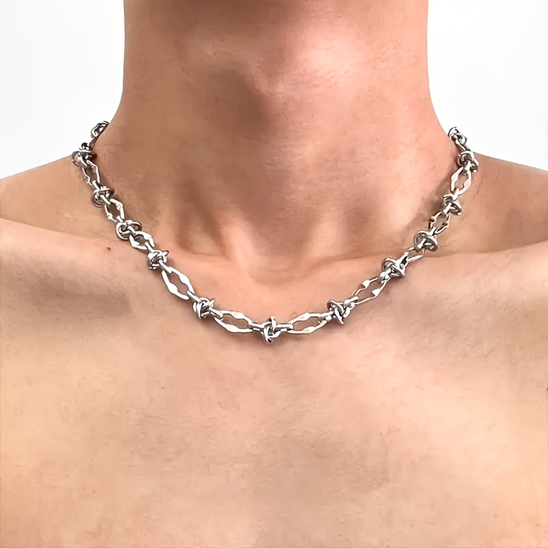 Fashion Street Singapore - ASONSTEEL Punk Stainless Steel Cuba Chain
