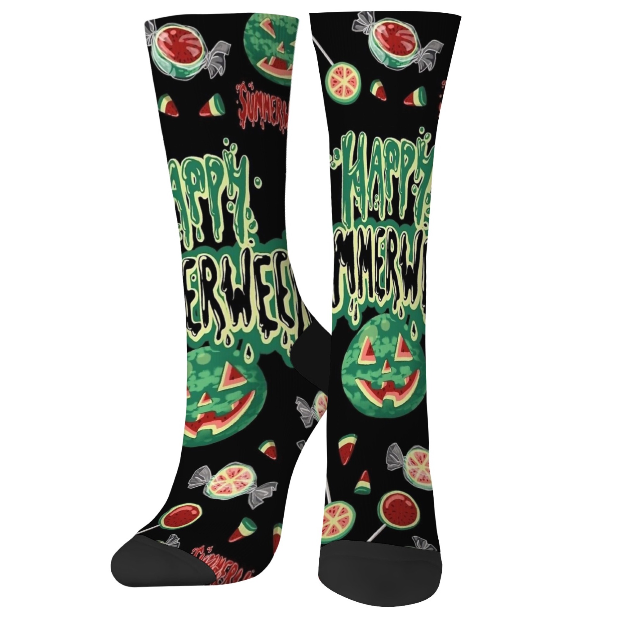 Street Fashion Elements - Summer Halloween Watermelon Creative Elements Fun