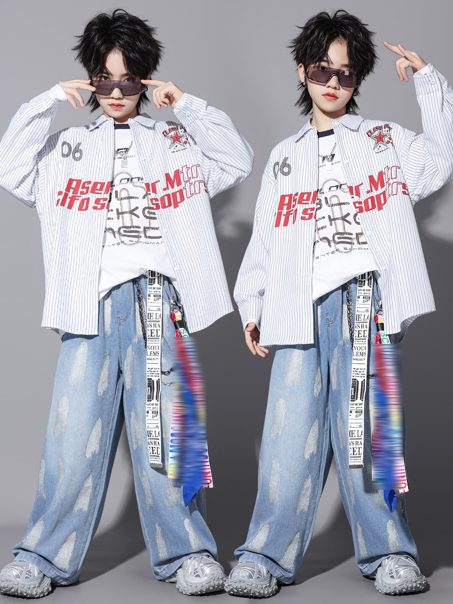 Street Fashion For Boy - 2025 Children Street Dance Clothes Hip