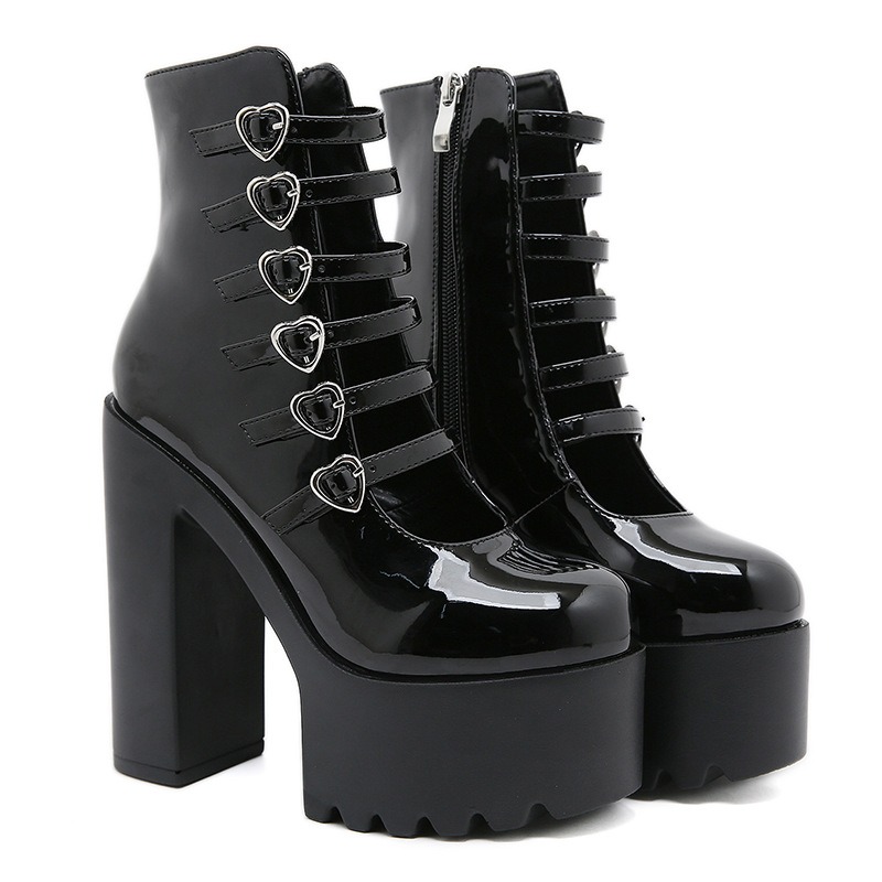 Street Fashion Clothing - Block Heels Pumps for Women Fashion