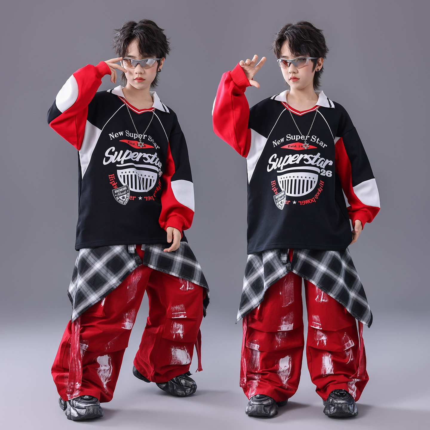 Boys K-pop Fashion Print Jacke - Street Fashion For Boy recensie en prijs