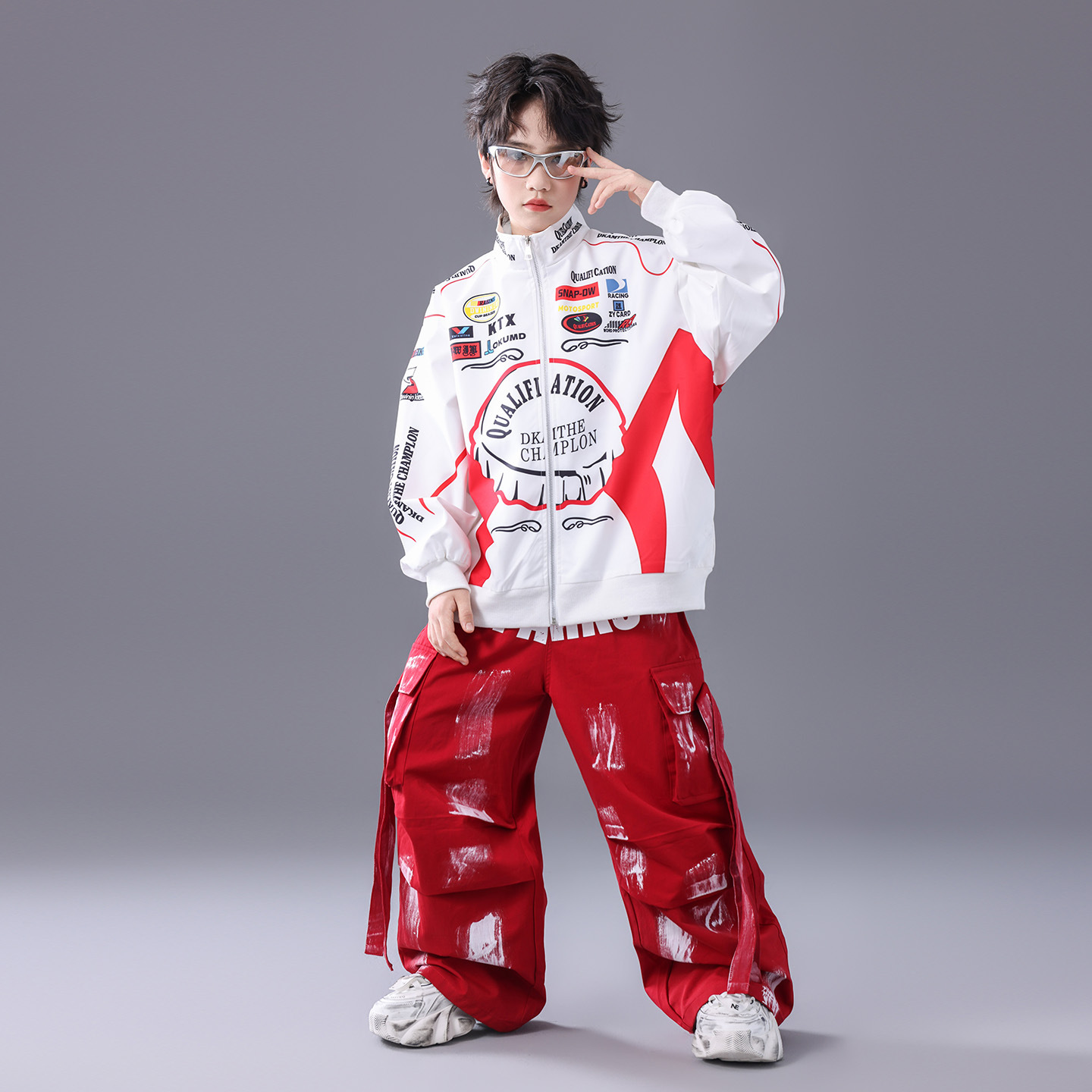 Boys K-pop Fashion Print Jacke - Street Fashion For Boy recensie en prijs