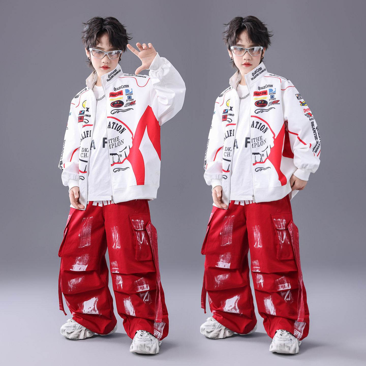 Boys K-pop Fashion Print Jacke - Street Fashion For Boy recensie en prijs