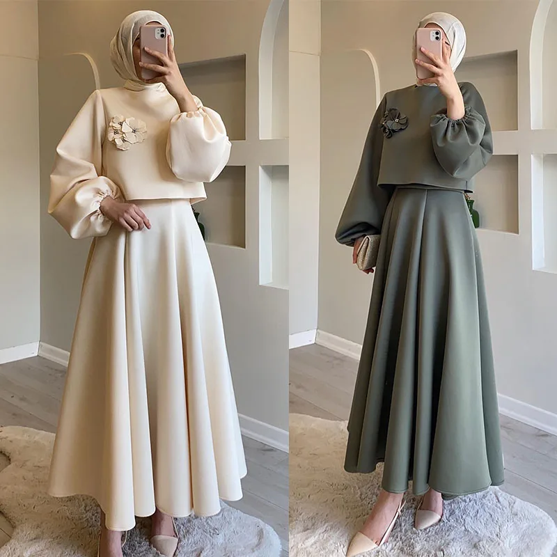Eid Dubai Fashion  2 Piece Set - Street Fashion Dubai recensie en prijs