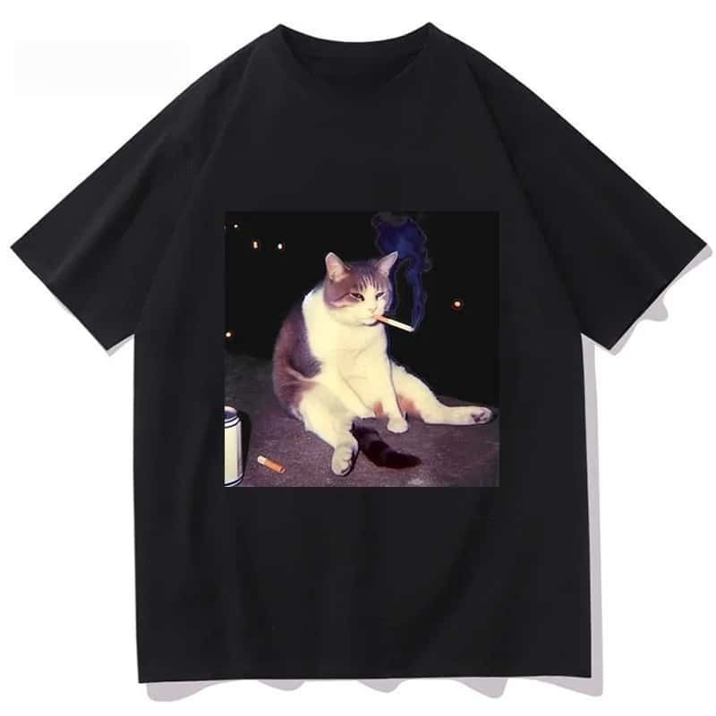 Popular Quirky Cat Mixed T-shi - Quirky Street Fashion recensie en prijs