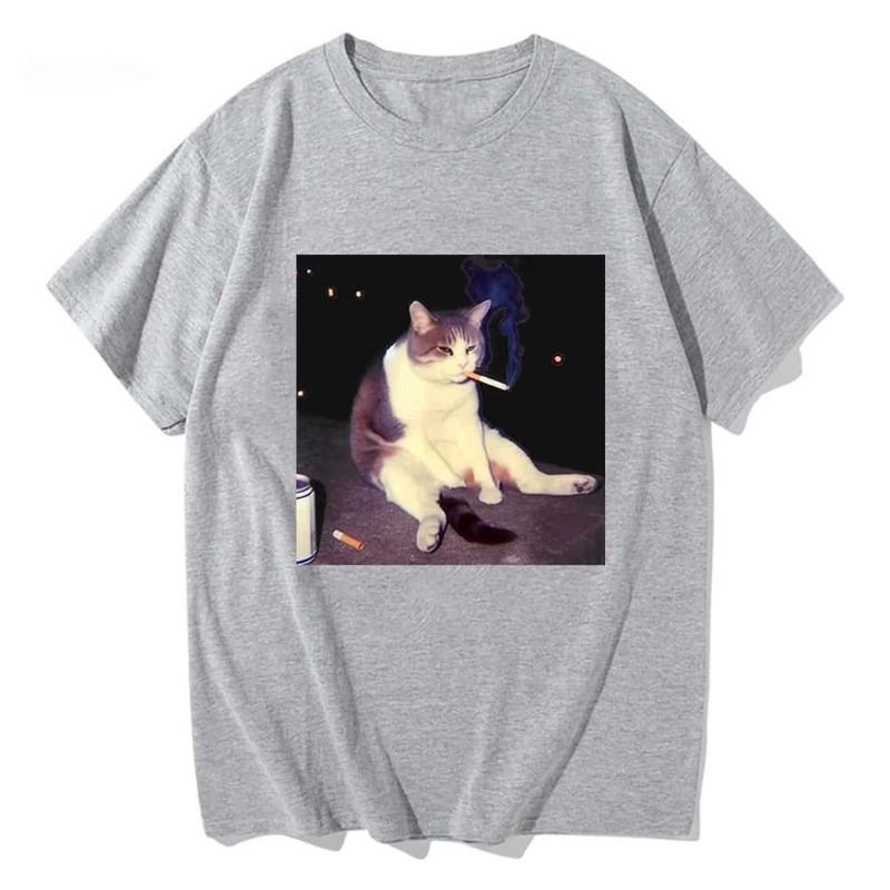 Popular Quirky Cat Mixed T-shi - Quirky Street Fashion recensie en prijs