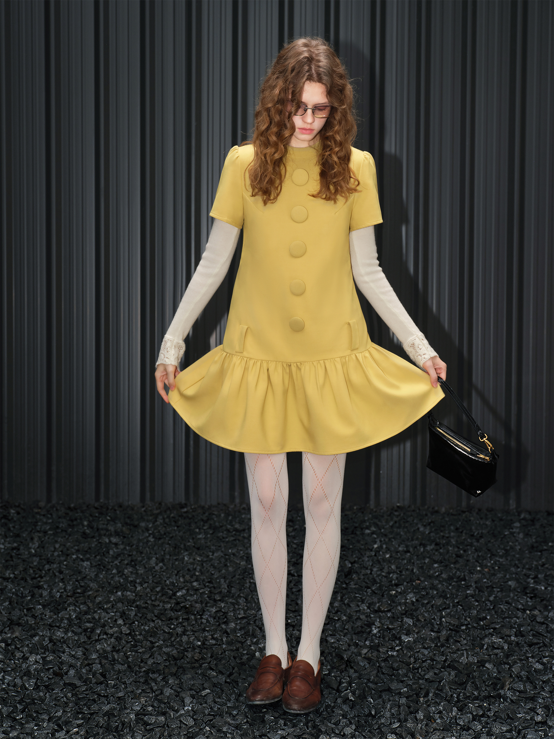 Elegant Quirky Stand Collar Dr - Quirky Street Fashion recensie en prijs