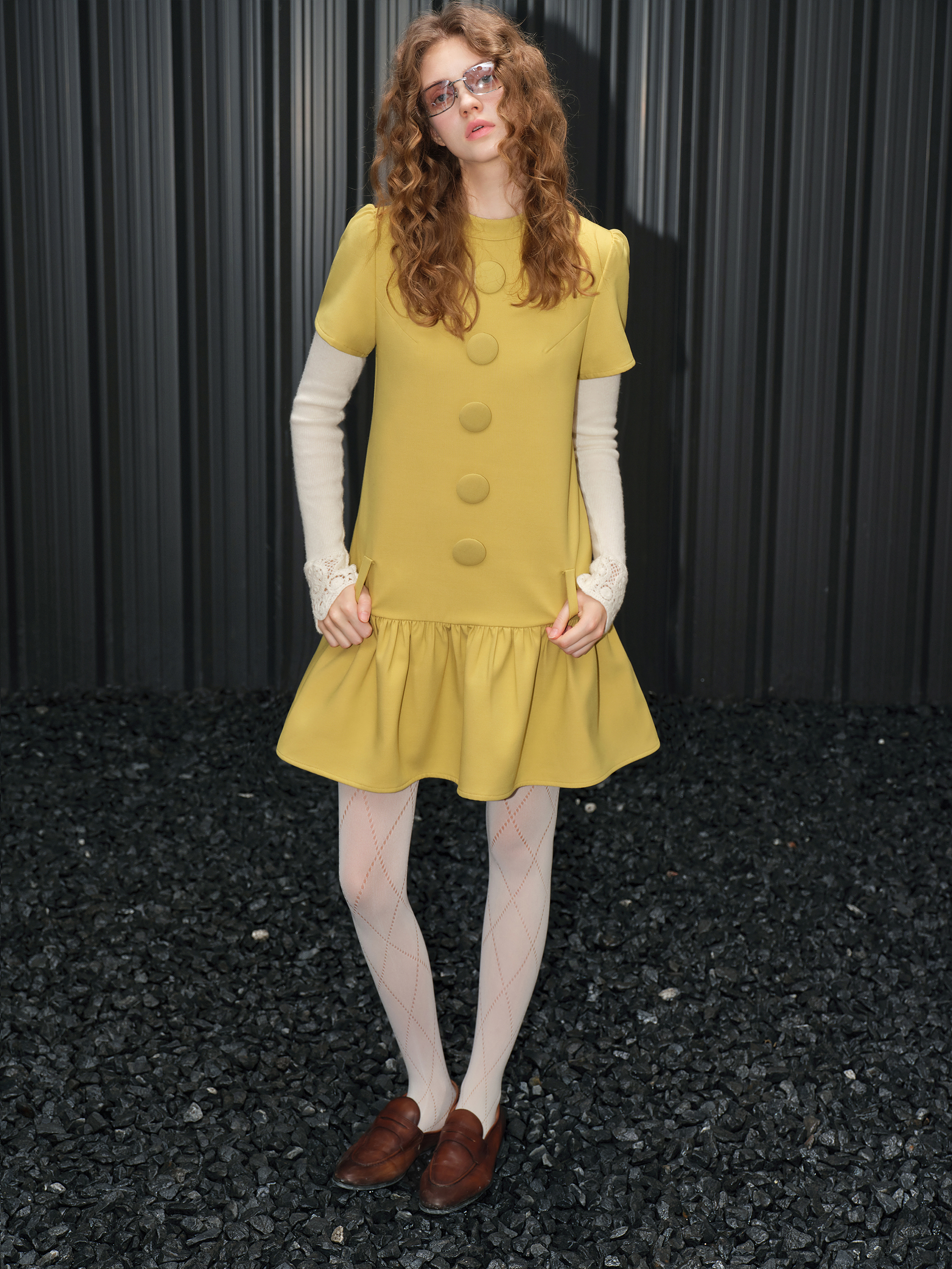 Elegant Quirky Stand Collar Dr - Quirky Street Fashion recensie en prijs
