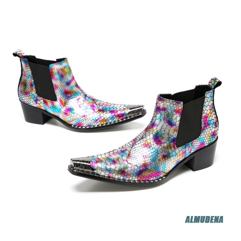 Multicolor Metallic Snake Prin - Street Fashion Dress recensie en prijs
