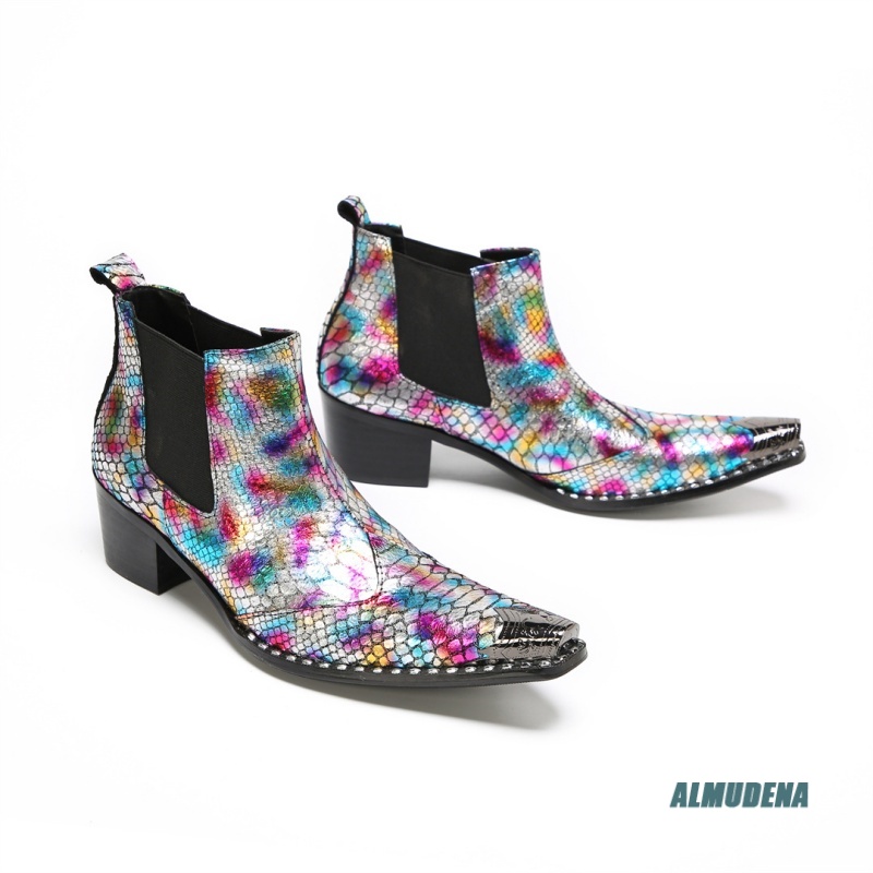 Multicolor Metallic Snake Prin - Street Fashion Dress recensie en prijs