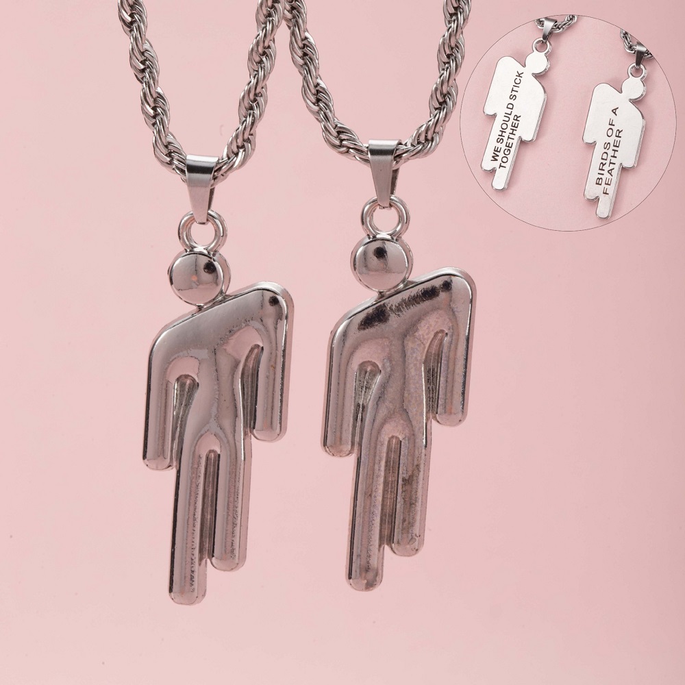 2Pcs Hip Hop Stainless Steel S - Fashion Street Singapore recensie en prijs