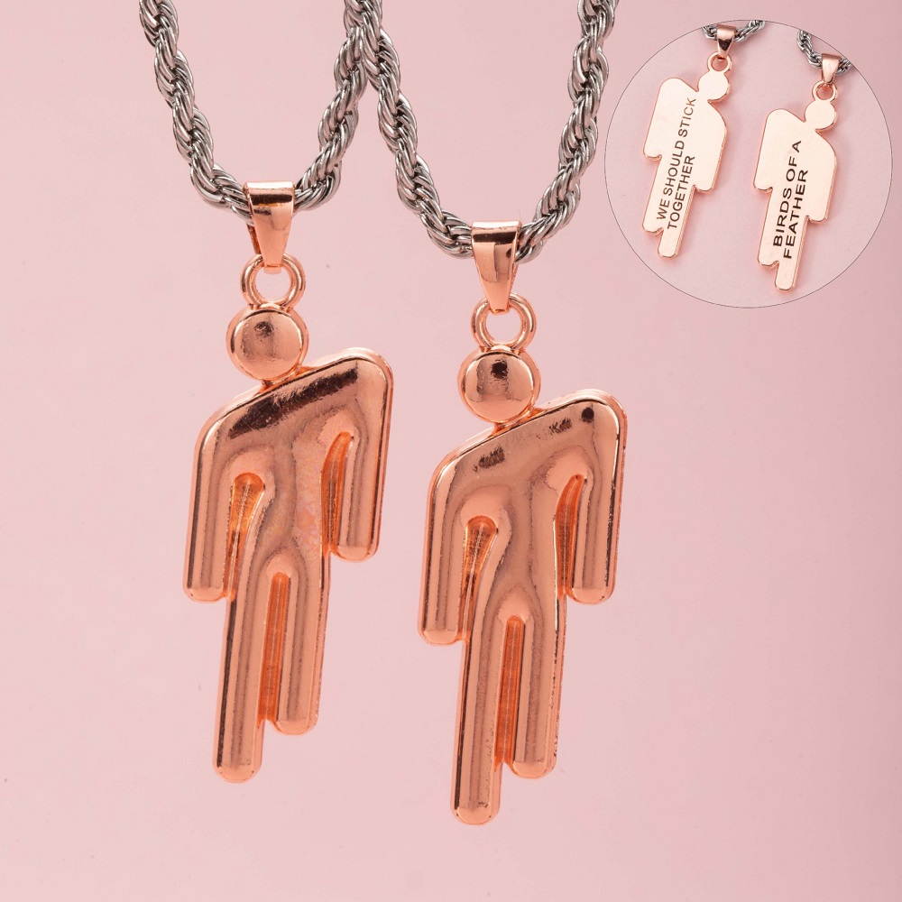 2Pcs Hip Hop Stainless Steel S - Fashion Street Singapore recensie en prijs