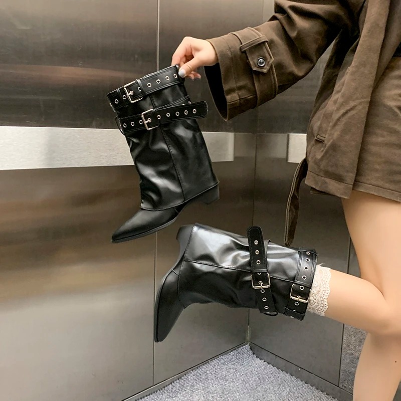 2025 Pointed Toe Women's Winte - Street Fashion Dress recensie en prijs