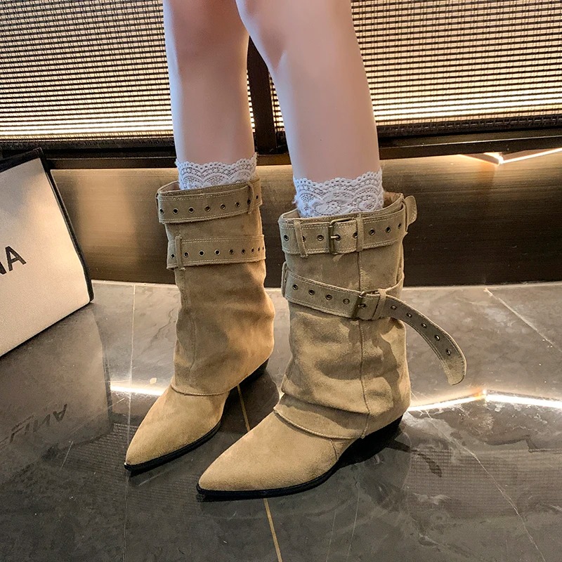 2025 Pointed Toe Women's Winte - Street Fashion Dress recensie en prijs