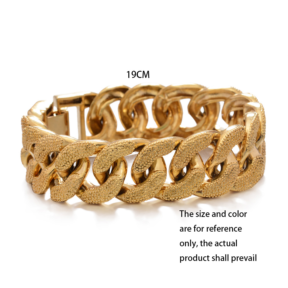 18k Dubai Gold Color  Bracelet - Street Fashion Dubai recensie en prijs