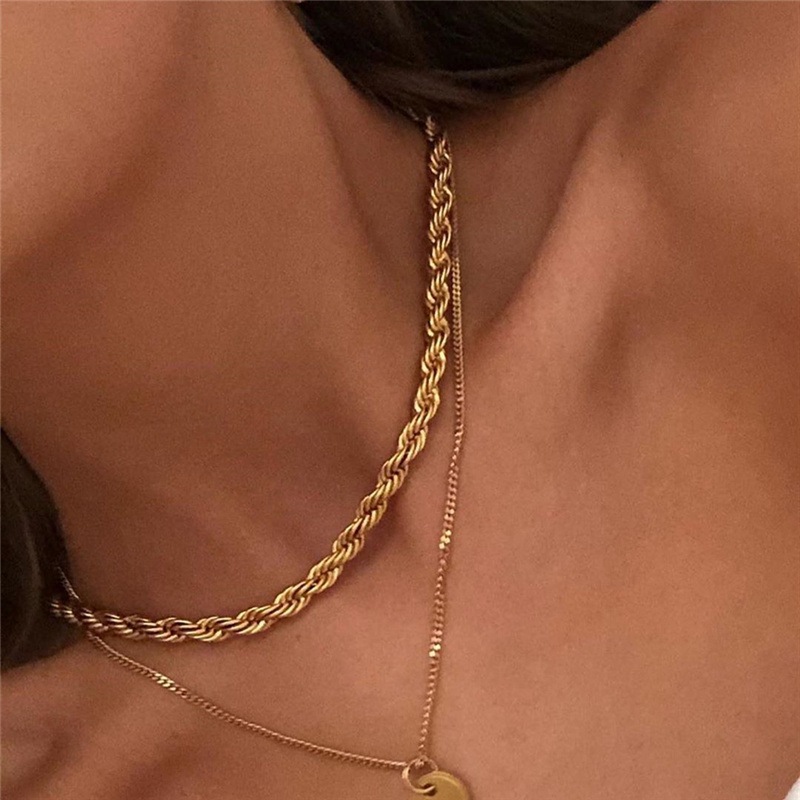 Minimalist Basic Gold Color Tw - Fashion Street Singapore recensie en prijs