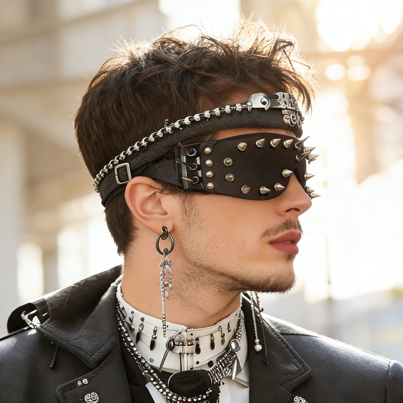 Hip-hop Punk Quirky Rivets Men - Quirky Street Fashion recensie en prijs