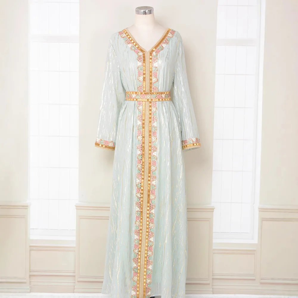 Muslim Women's Hot Gold Bead T - Street Fashion Dubai recensie en prijs