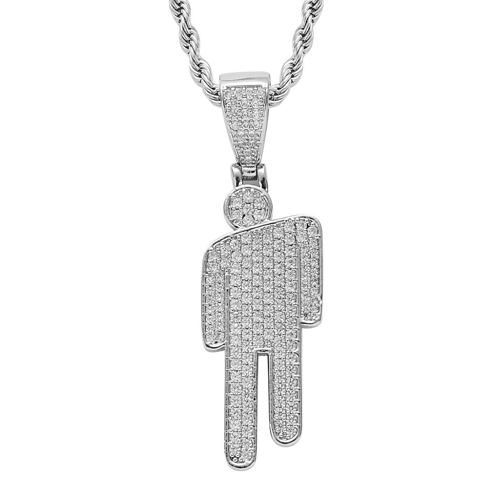 Hip Hop Necklace Stainless Ste - Fashion Street Singapore recensie en prijs