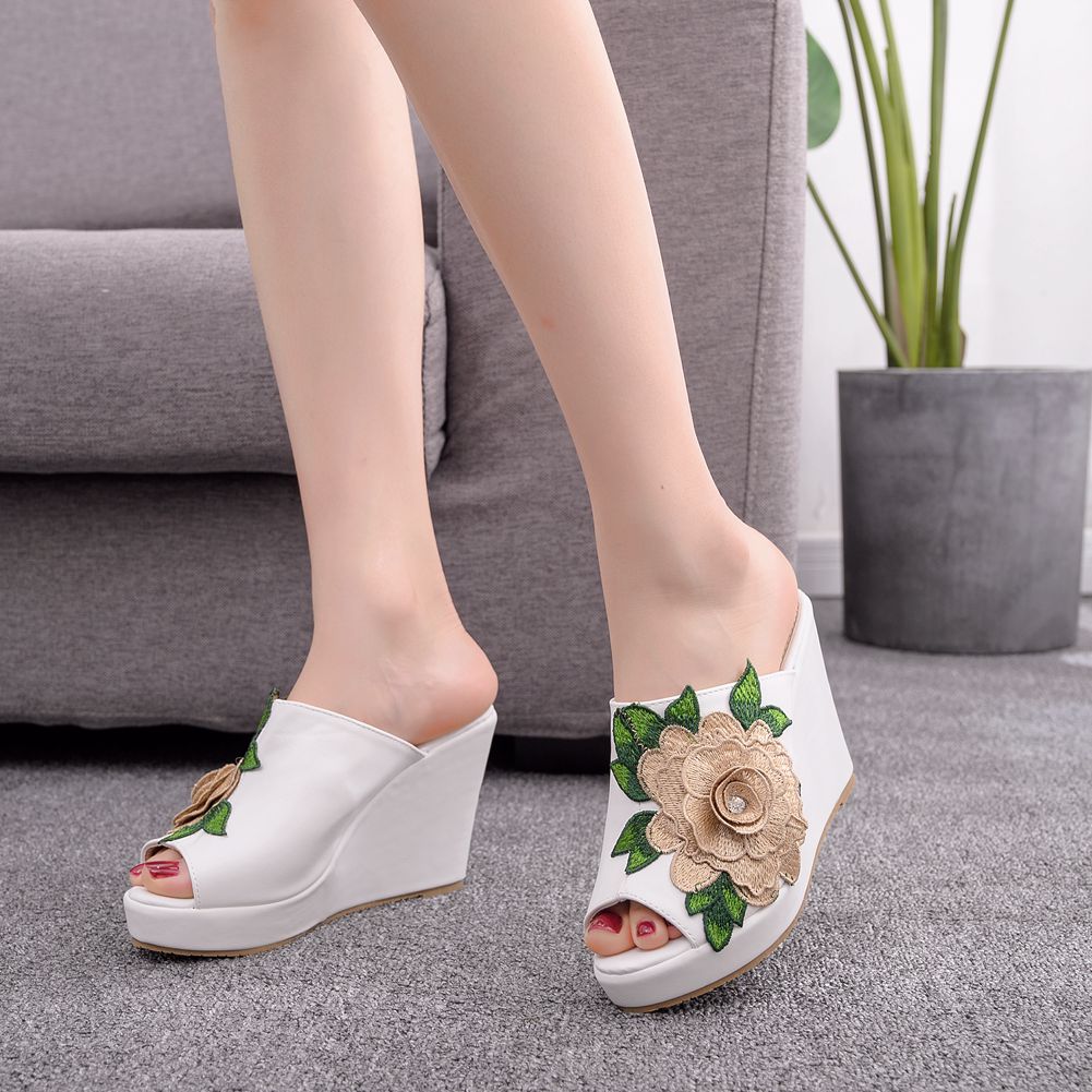 Womens Flower Open Toe Fashion - Street Fashion Clothing recensie en prijs
