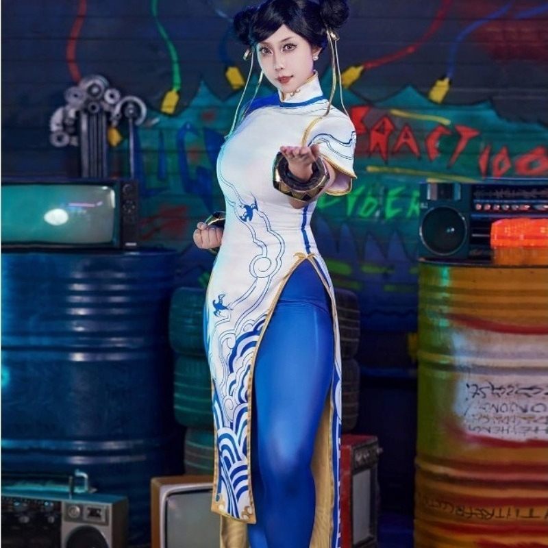 Game Chun-Li Costume Street Co - Street Fashion Dress recensie en prijs
