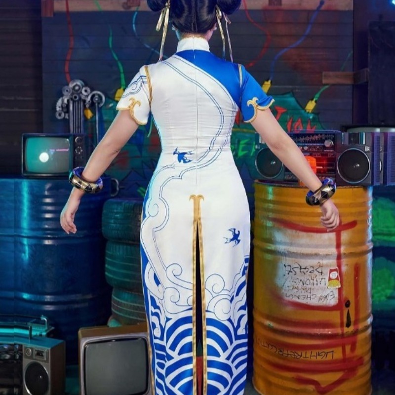 Game Chun-Li Costume Street Co - Street Fashion Dress recensie en prijs