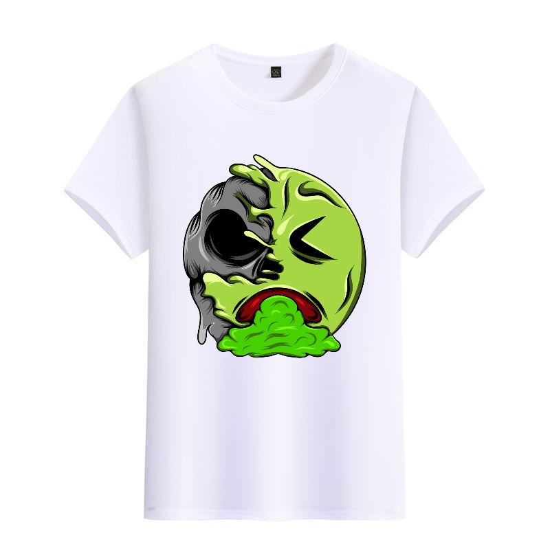 Men's Black Round-Neck Short-S - Quirky Street Fashion recensie en prijs