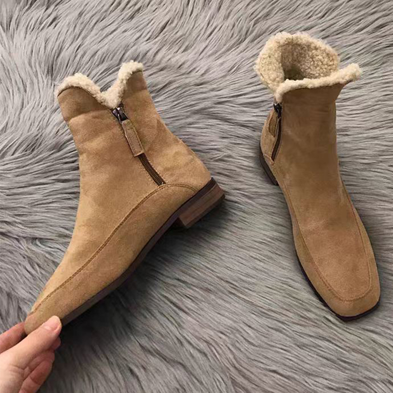 2026 New Fur Ankle Boots for W - Street Fashion Dress recensie en prijs