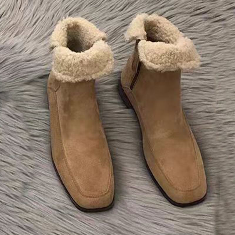 2026 New Fur Ankle Boots for W - Street Fashion Dress recensie en prijs