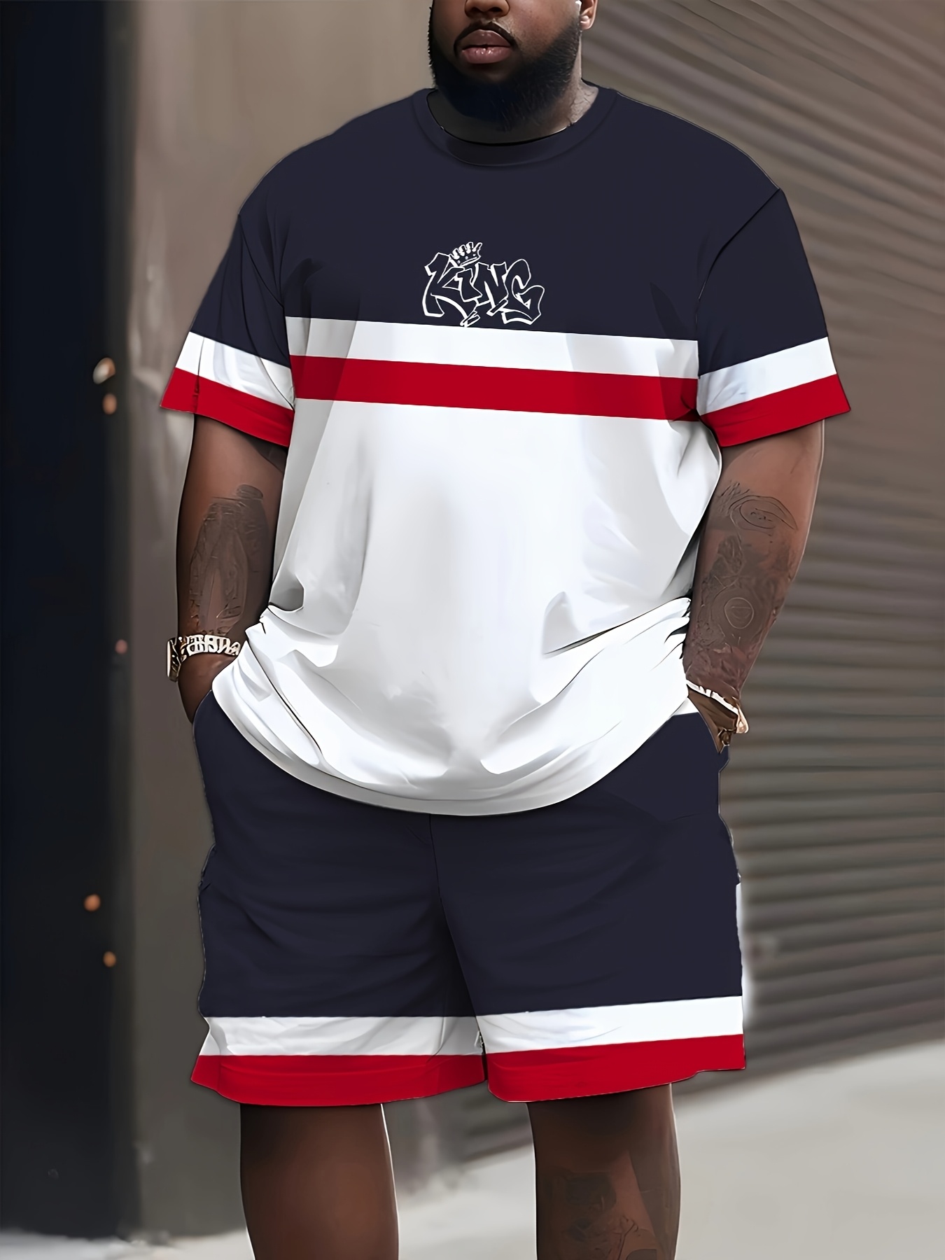 New Plus Size Men's T-shirt An - Street Fashion Clothing recensie en prijs