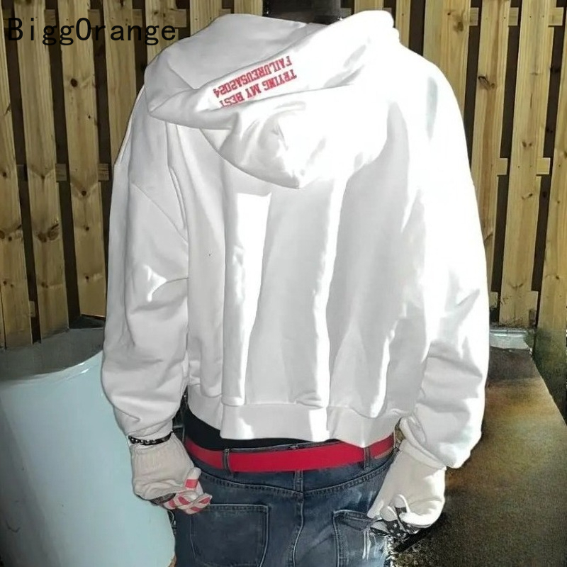 Sweatshirt coat rhinestone emb - Street Fashion Elements recensie en prijs
