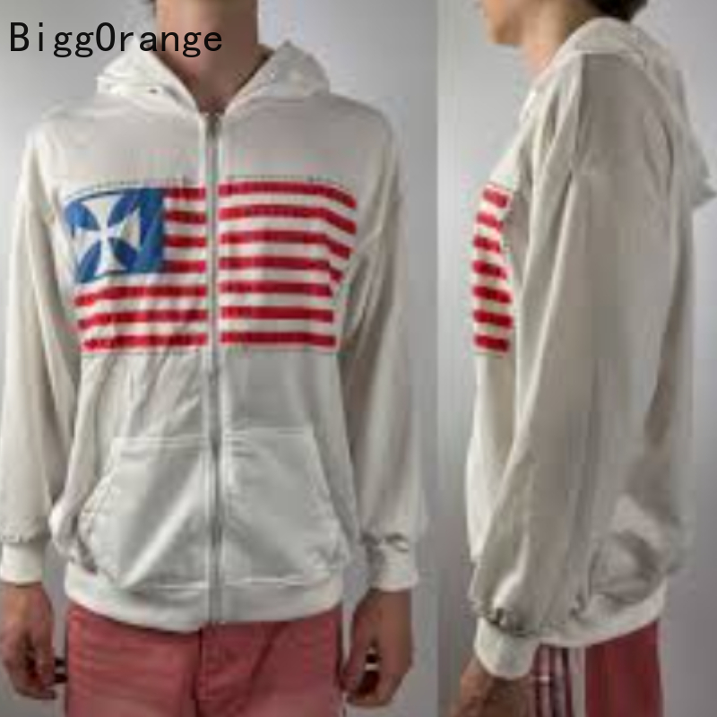 Sweatshirt coat rhinestone emb - Street Fashion Elements recensie en prijs
