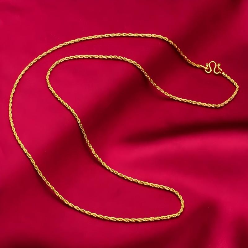 Hip Hop 2mm Twisted Rope 24K G - Fashion Street Singapore recensie en prijs