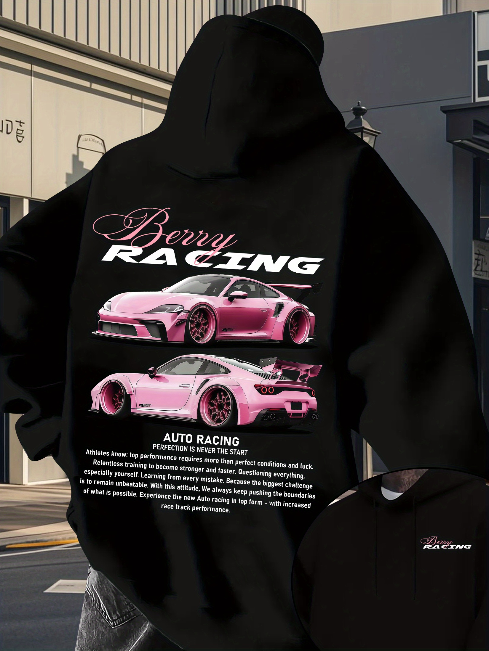 Men's Instagram style car prin - Street Fashion Elements recensie en prijs