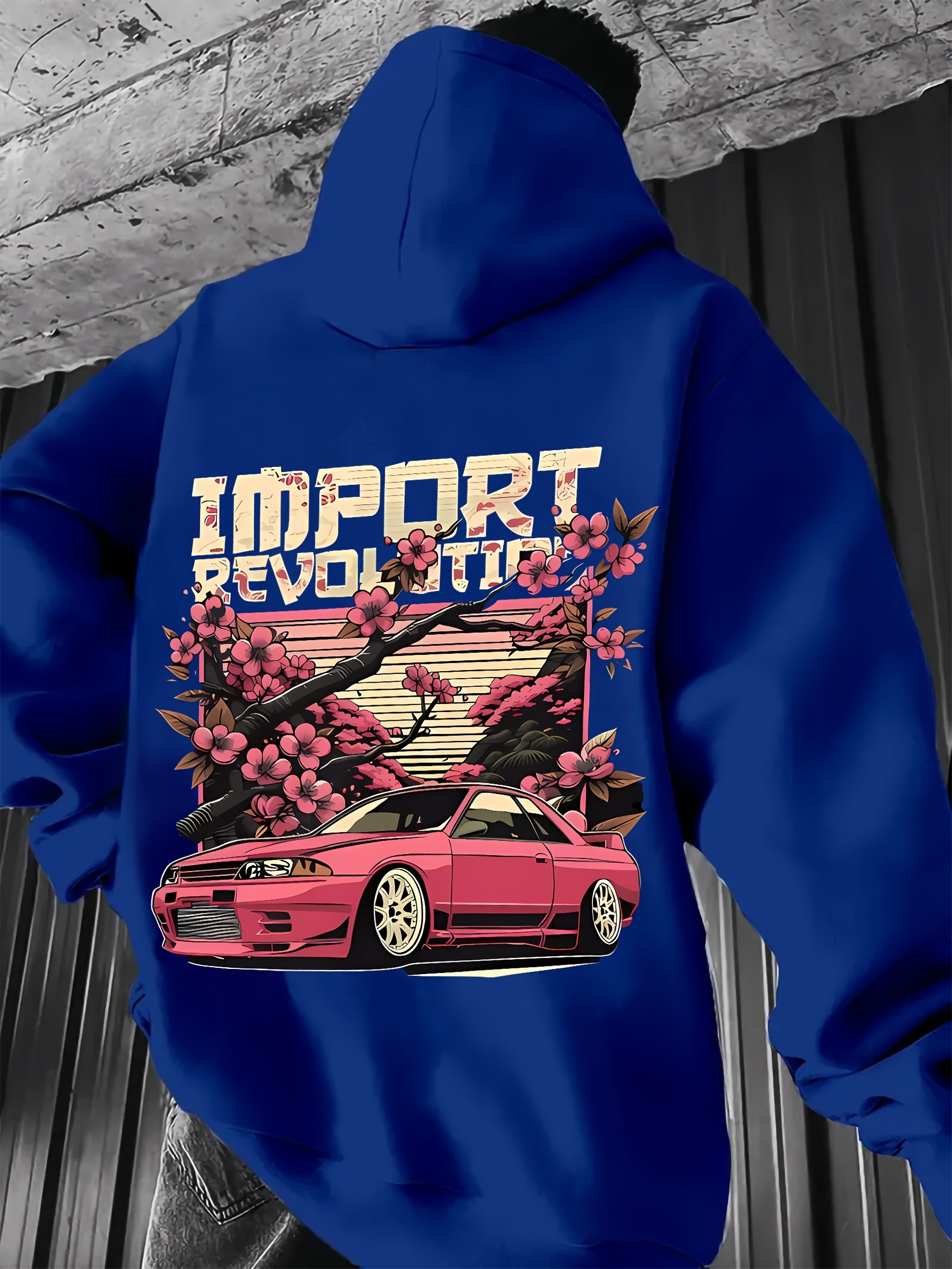 Men's Instagram style car prin - Street Fashion Elements recensie en prijs