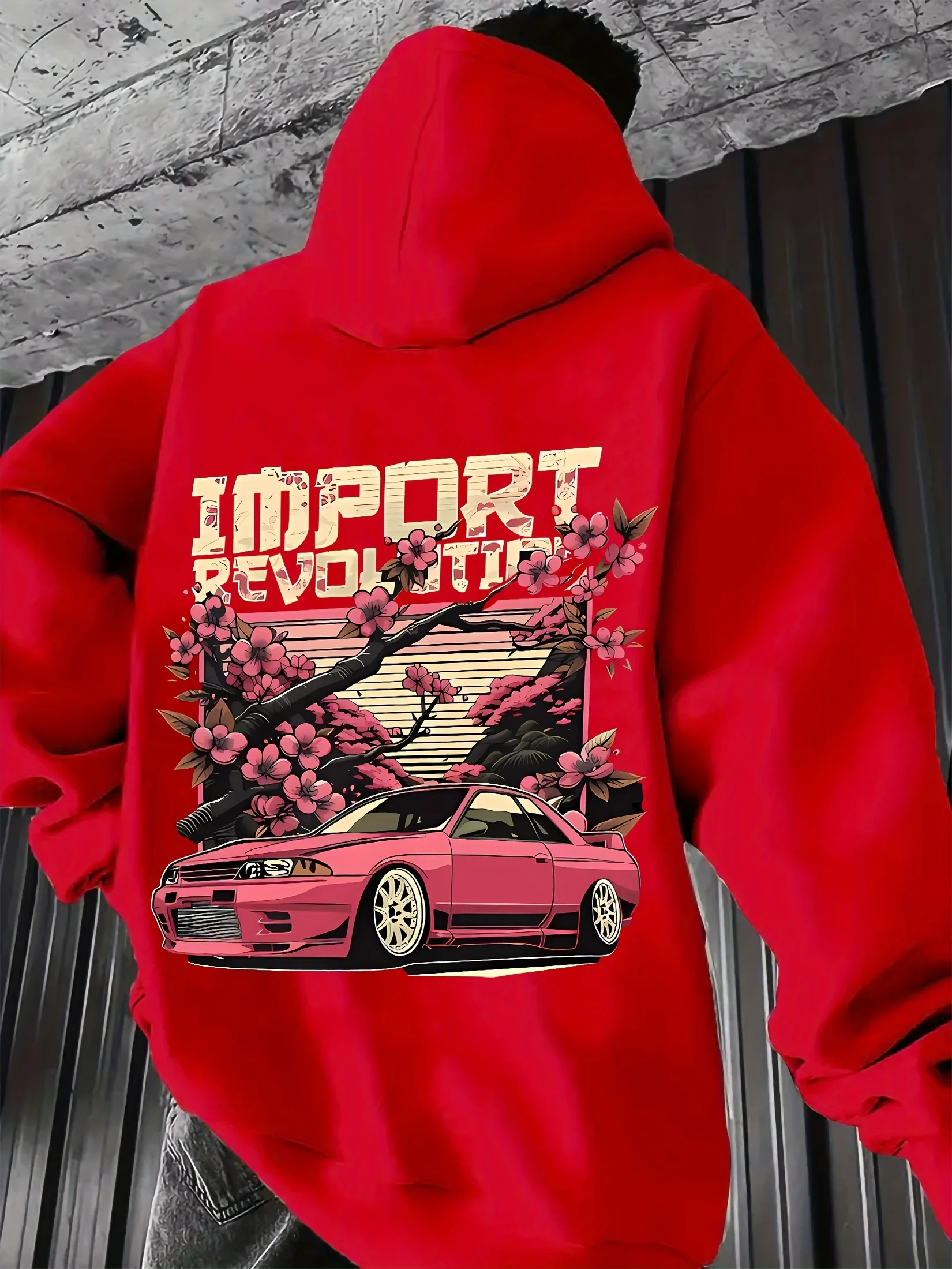 Men's Instagram style car prin - Street Fashion Elements recensie en prijs