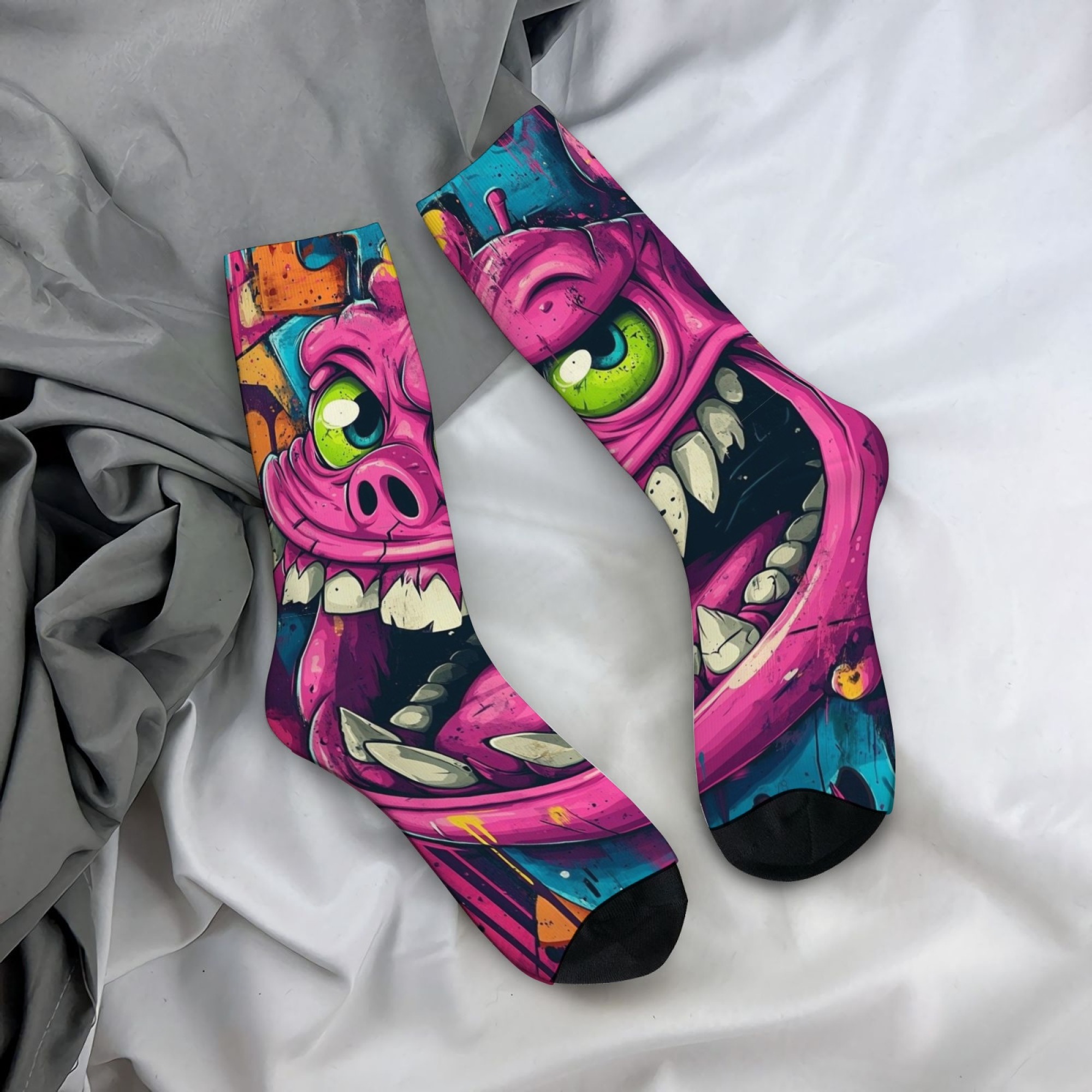 Street Graffiti Style Monster  - Quirky Street Fashion recensie en prijs