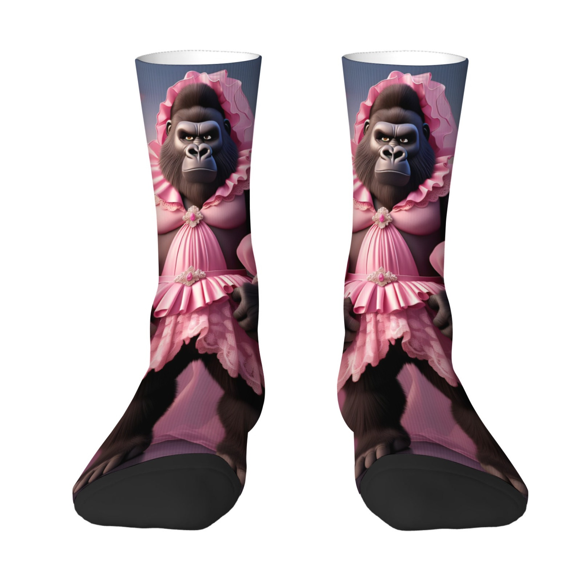 Pink Skirt with Gorilla-themed - Quirky Street Fashion recensie en prijs