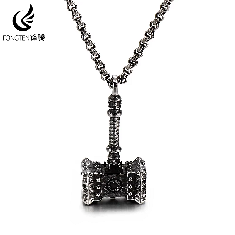 Fongten Gothic Hammer Skull Pl - Fashion Street Singapore recensie en prijs