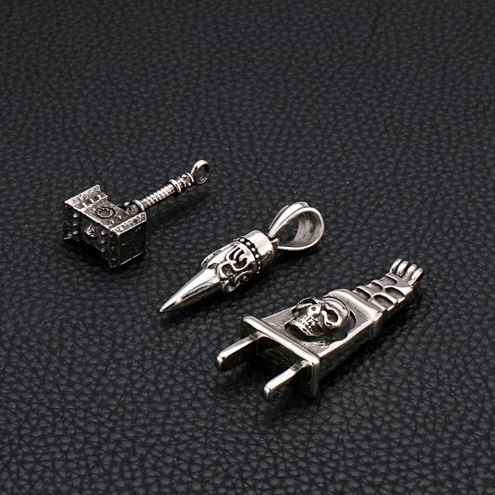 Fongten Gothic Hammer Skull Pl - Fashion Street Singapore recensie en prijs