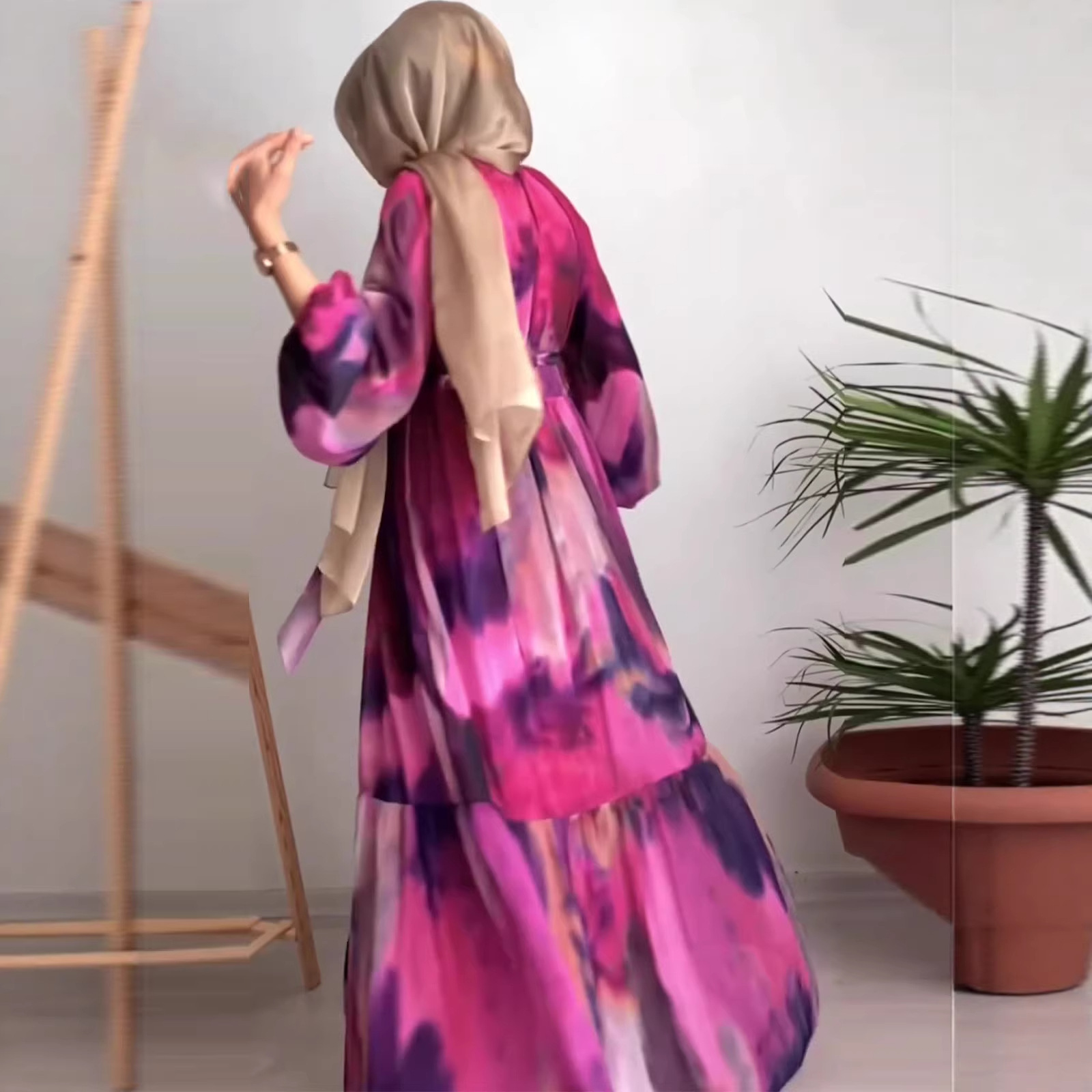 Modest Dubai Abaya Islam Ramad - Street Fashion Dubai recensie en prijs