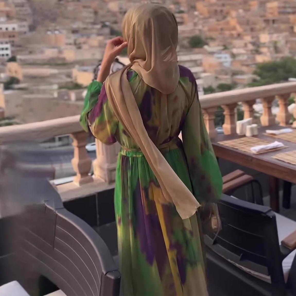 Modest Dubai Abaya Islam Ramad - Street Fashion Dubai recensie en prijs