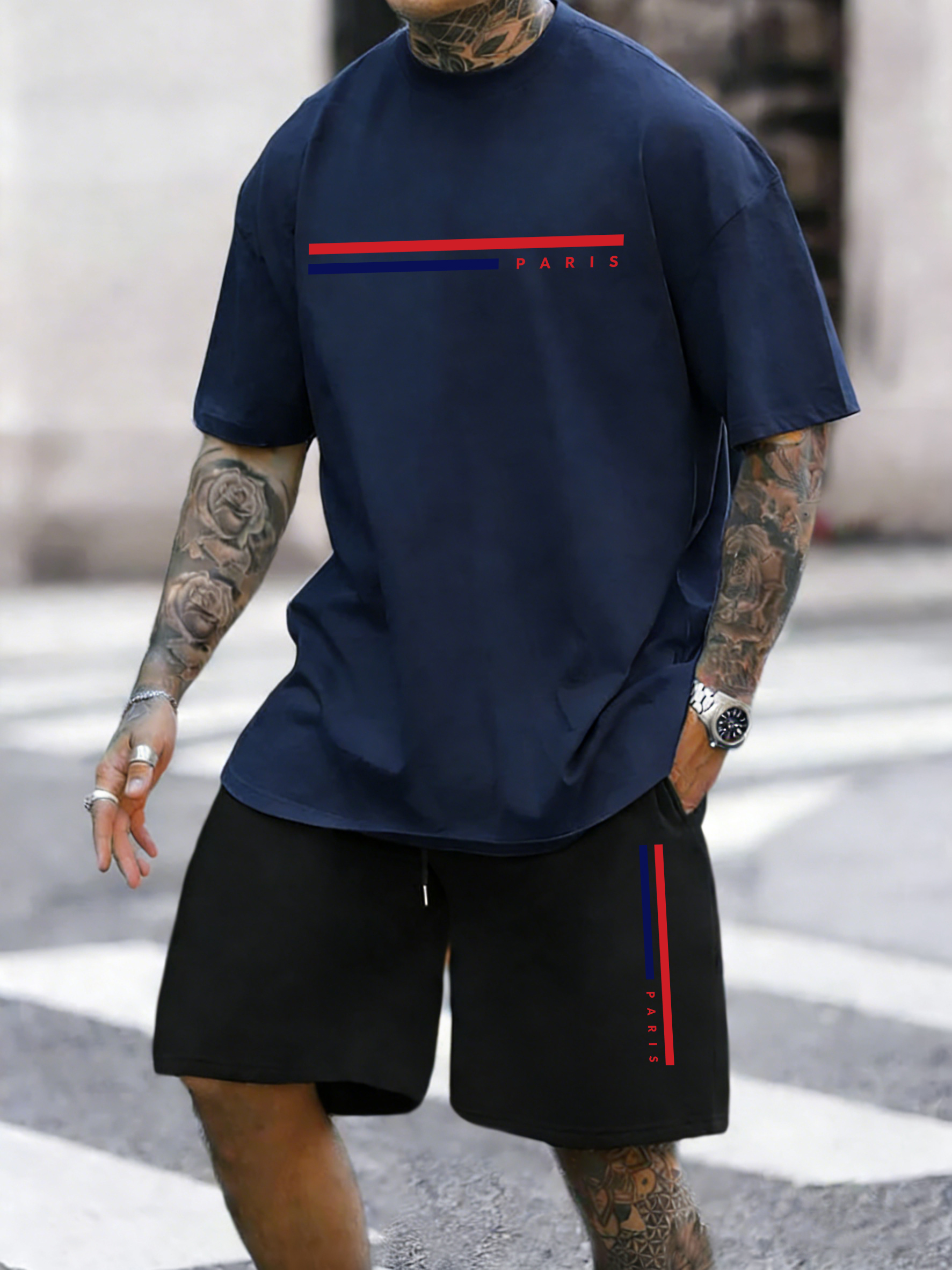 Paris Line Simple Pattern Summ - Street Fashion Elements recensie en prijs