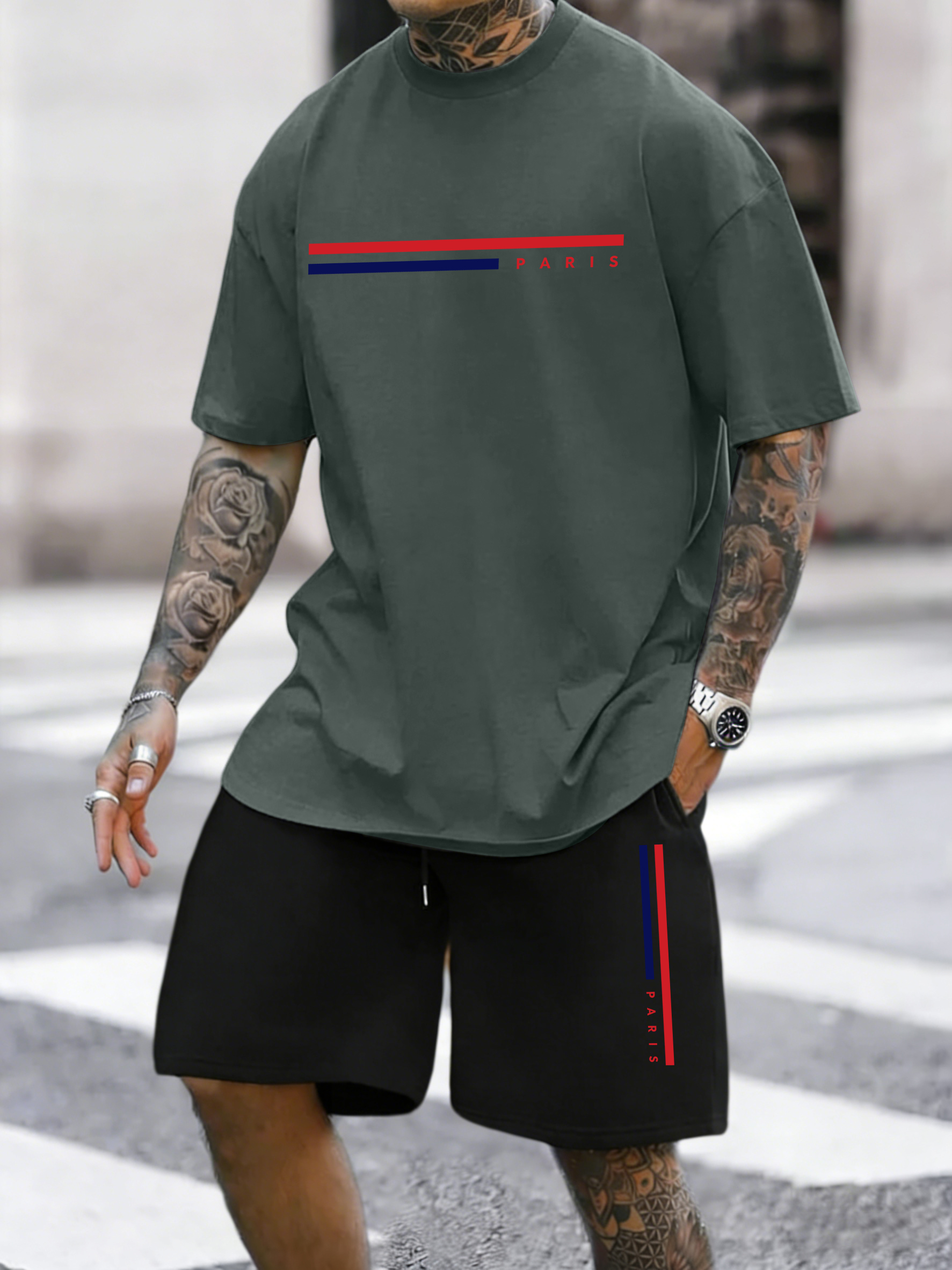 Paris Line Simple Pattern Summ - Street Fashion Elements recensie en prijs