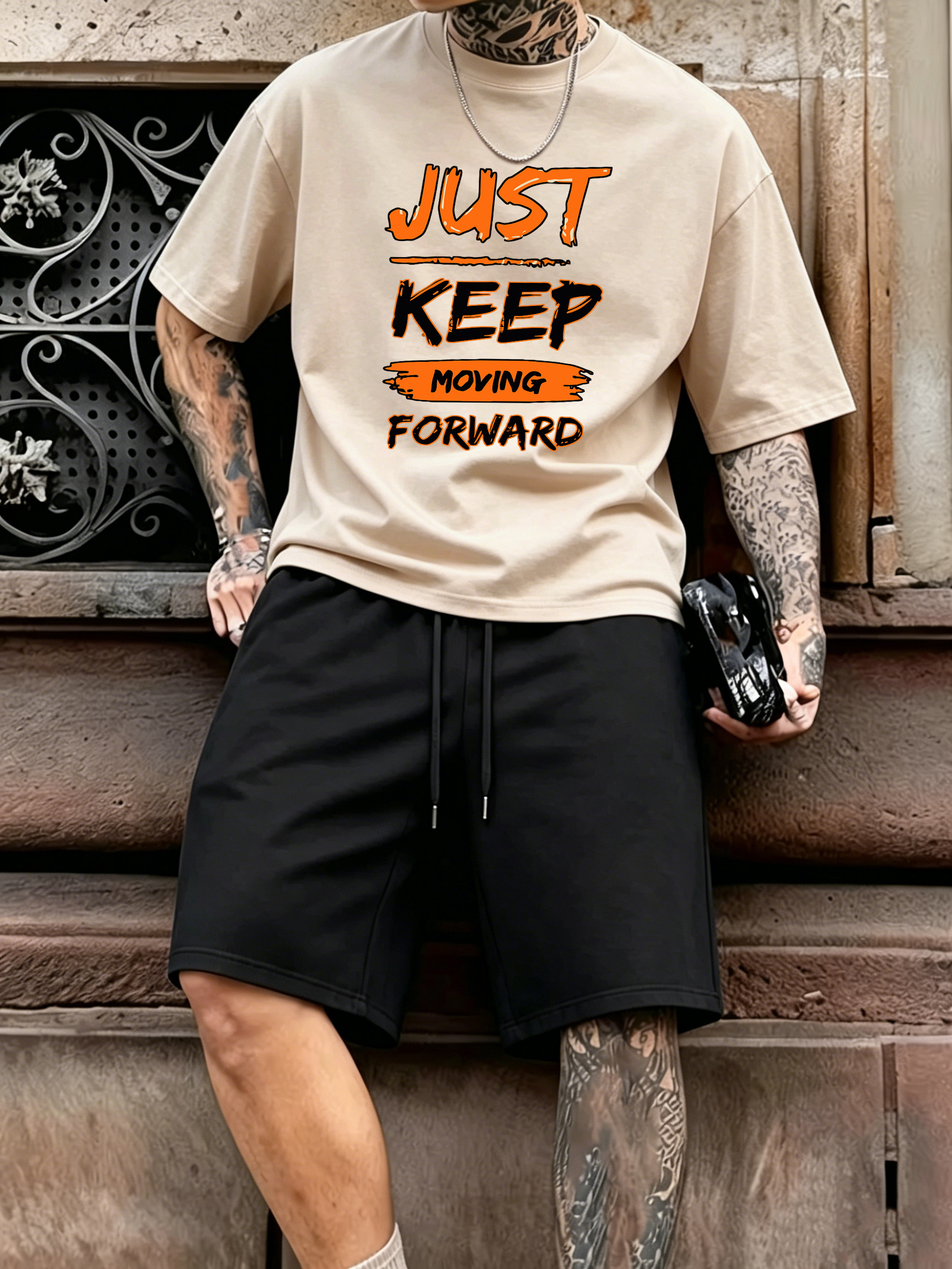 Just Keep Moving Forward Print - Street Fashion Elements recensie en prijs