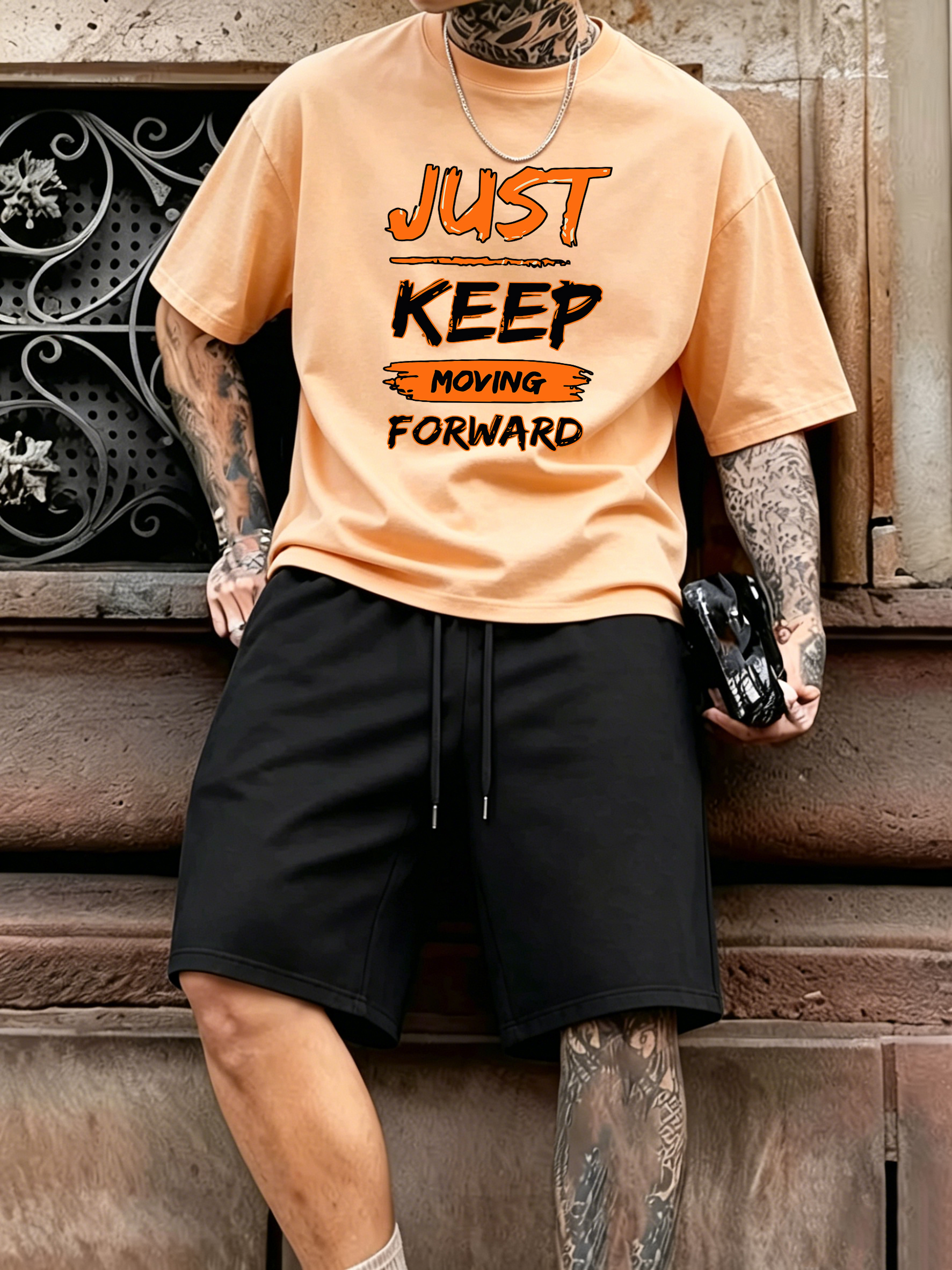 Just Keep Moving Forward Print - Street Fashion Elements recensie en prijs
